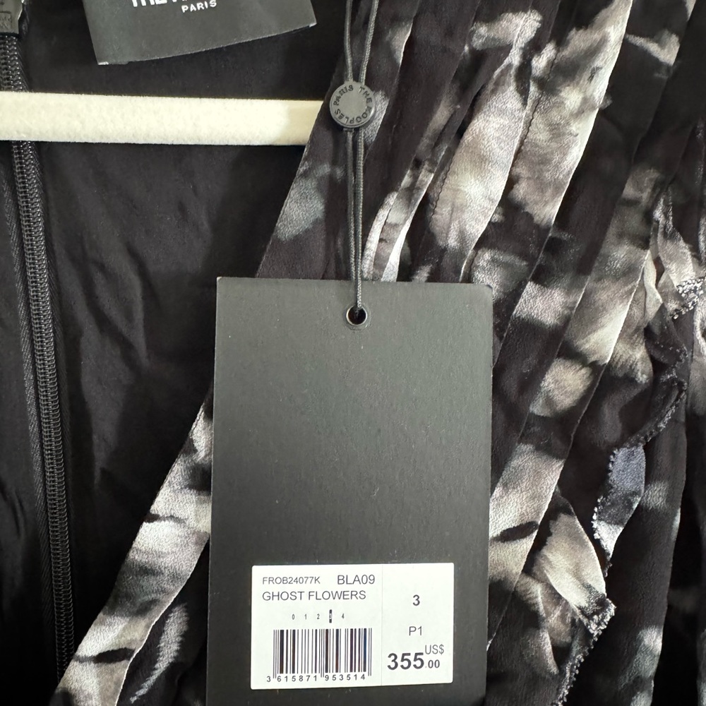 NWT Ghost Flowers Dress / The Kooples / MSRP $355 / Size L - Picture 8 of 8